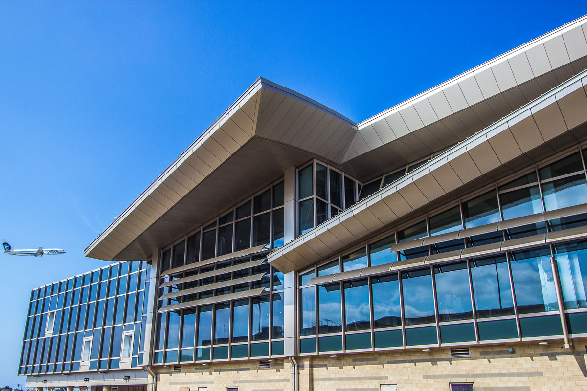 Alucobond ACM, LAX Airport, Fentress Architects, Los Angeles, California, Photo by David Ford