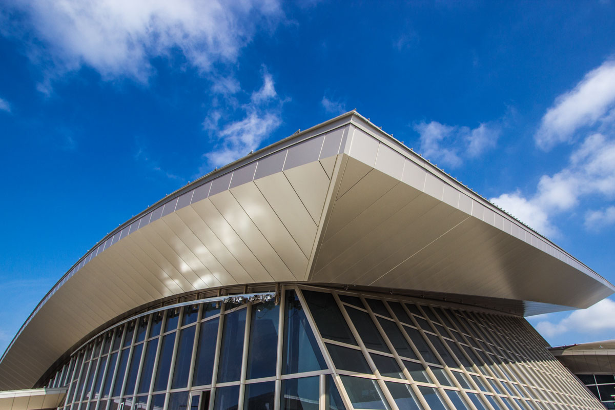 Alucobond ACM, LAX Airport, Fentress Architects, Los Angeles, California, Photo by David Ford