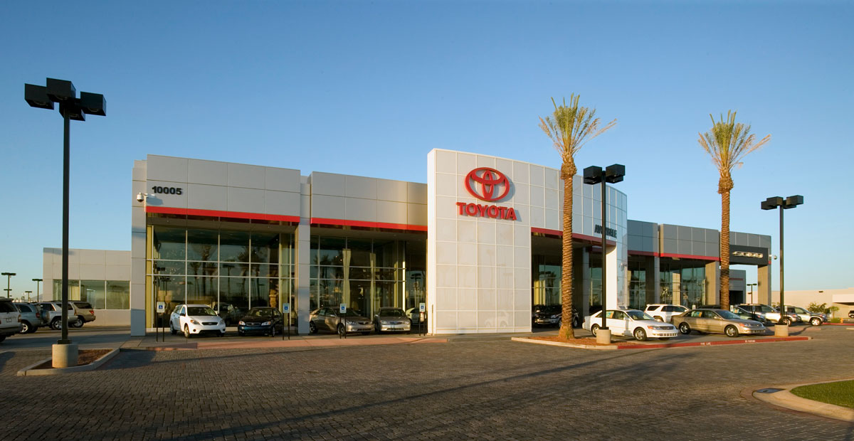 Alucobond, Corporate ID, Avondale Toyota, John Mahoney Architect, Sobotec, 1