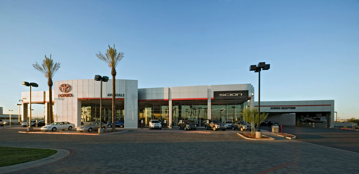 Alucobond, Corporate ID, Avondale Toyota, John Mahoney Architect, Sobotec, 1