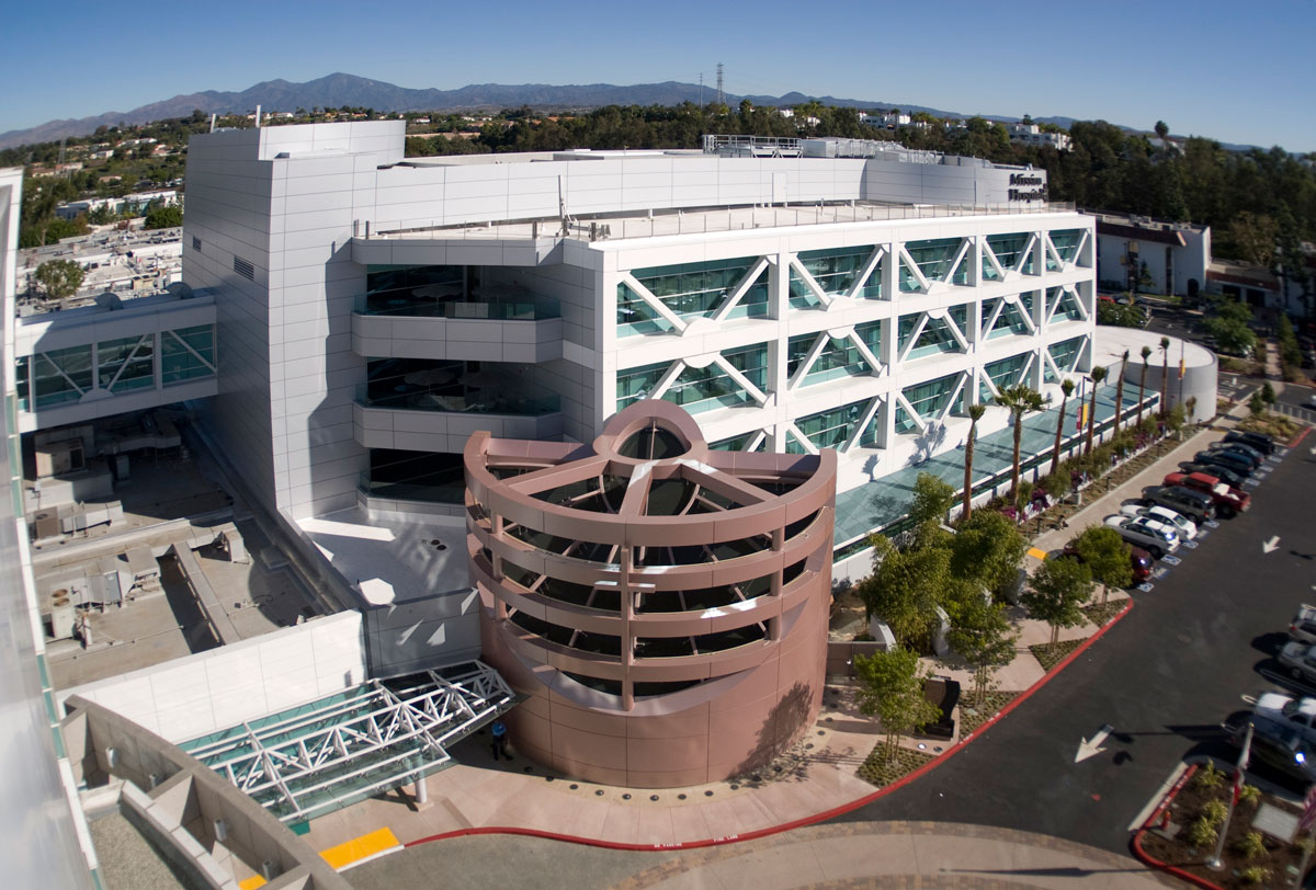 Alucobond, Mission Hospital Patient Care Tower, RBB Architects, Barrie Rokeach, Aerial/Terrestrial Photography