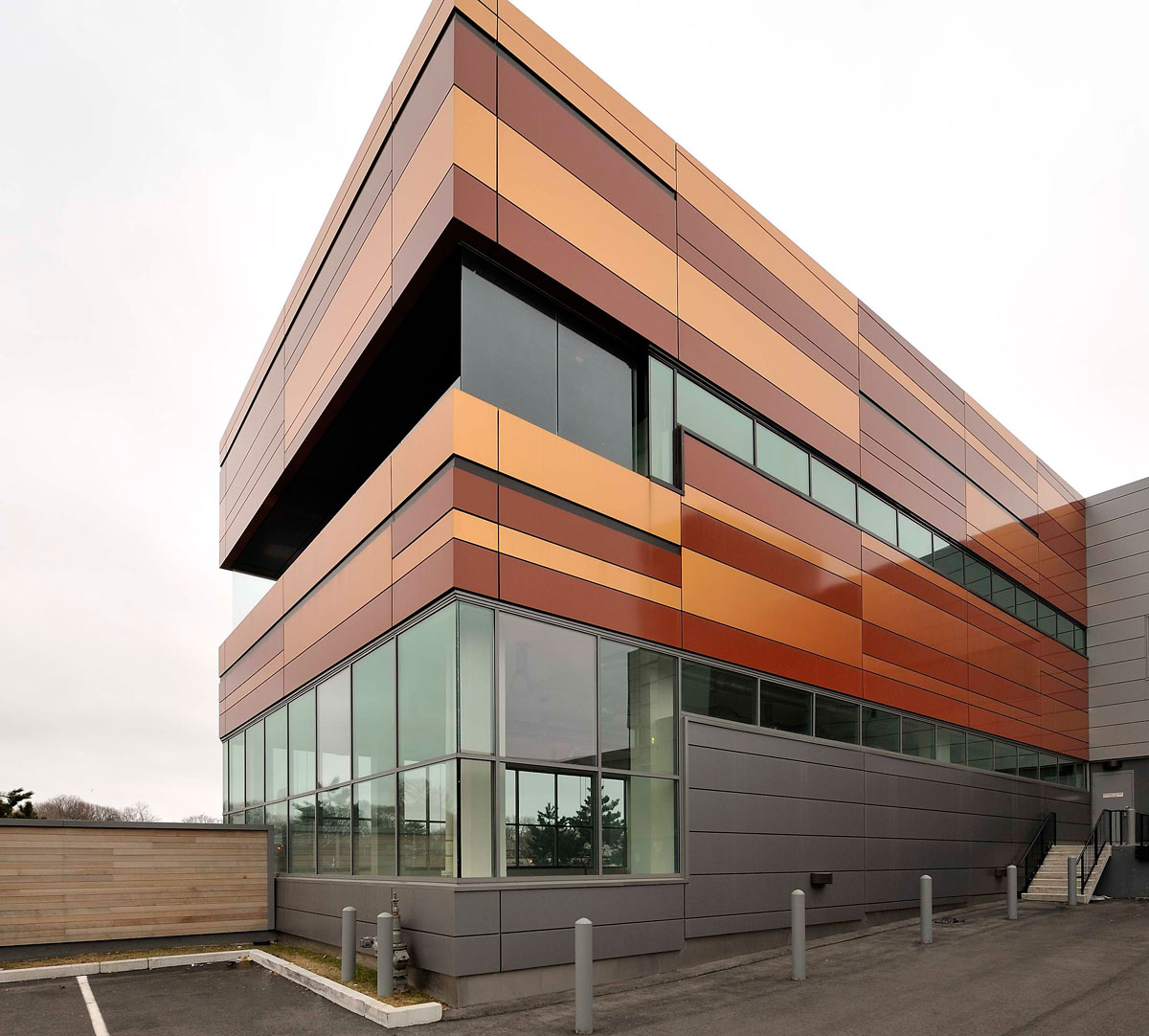 Alucobond, NERCC Boston Carpenters Training Center, ADD, Photos by Robert Umenhofer