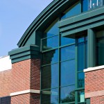 Alucobond Plus, Mamaroneck High School, Geddis Partnership, BAMCO, New York