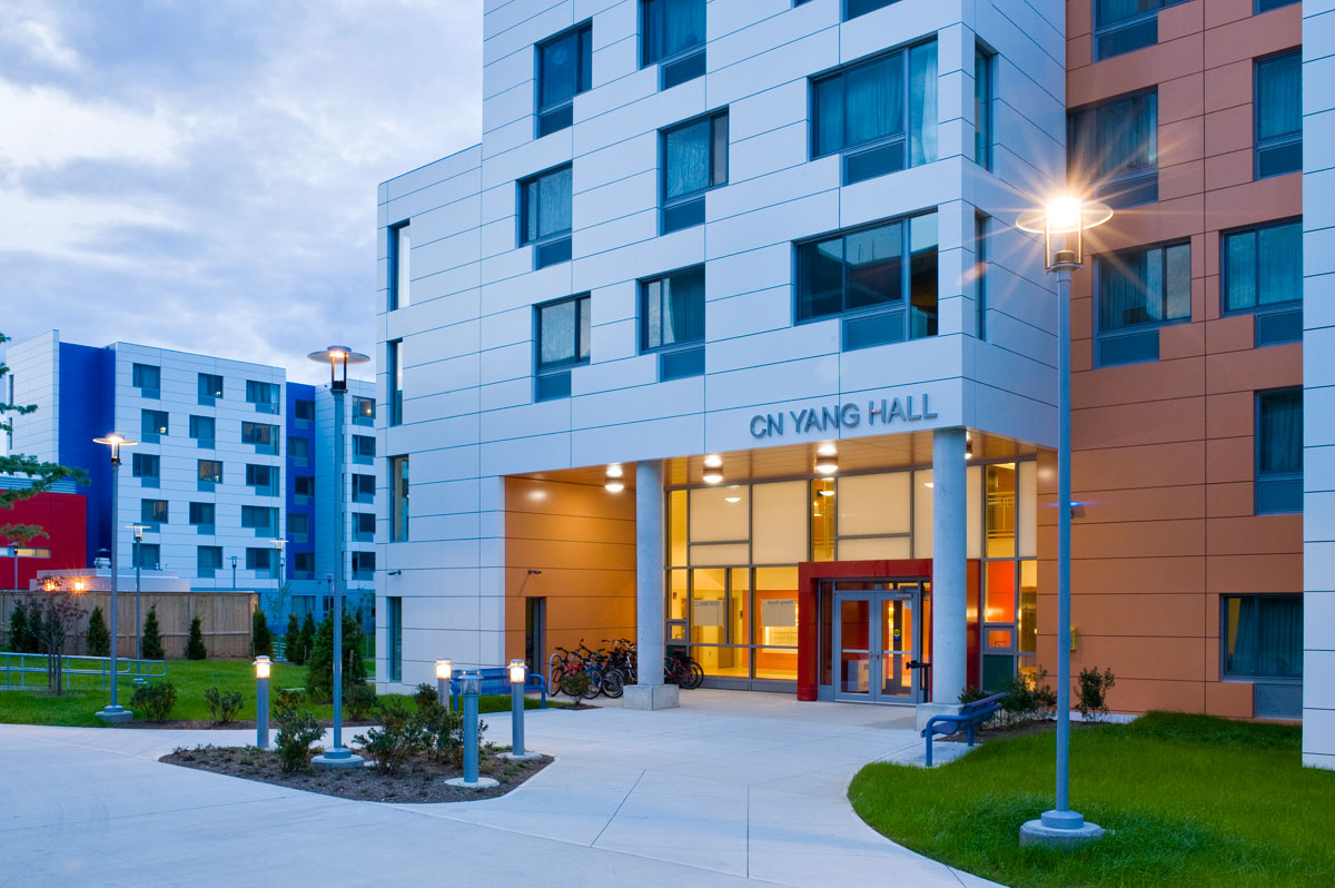 Alucobond Plus, Stony Brook University Residence Halls, Goshow Architects, New York, Photos by Taylor Crothers 