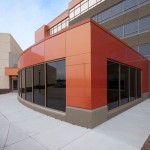 Alucobond Spectra Custom Copper, Jumers Casino Hotel, KKE Architects, Rock Island, Illinois