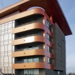 Alucobond Spectra Custom Copper, Jumers Casino Hotel, KKE Architects, Rock Island, Illinois