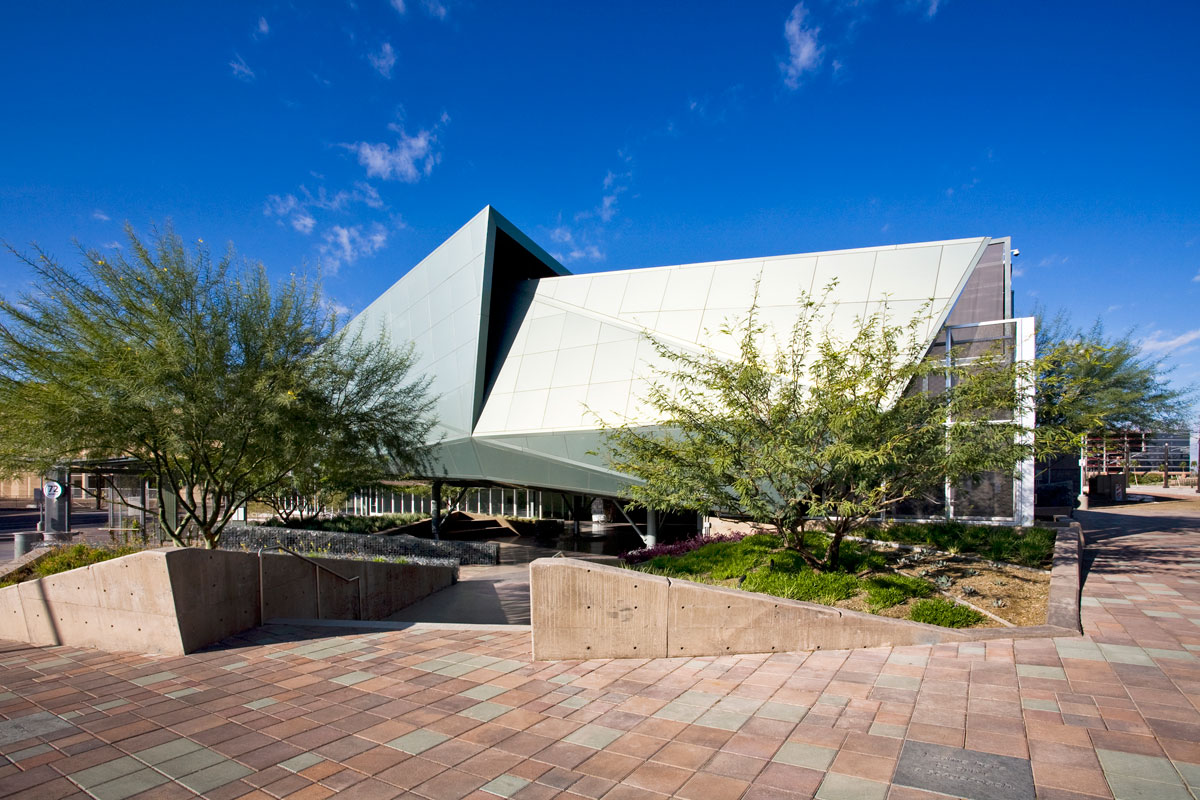 Alucobond Spectra Green, Tempe Transportation Center, Arizona, Otak, Architekton