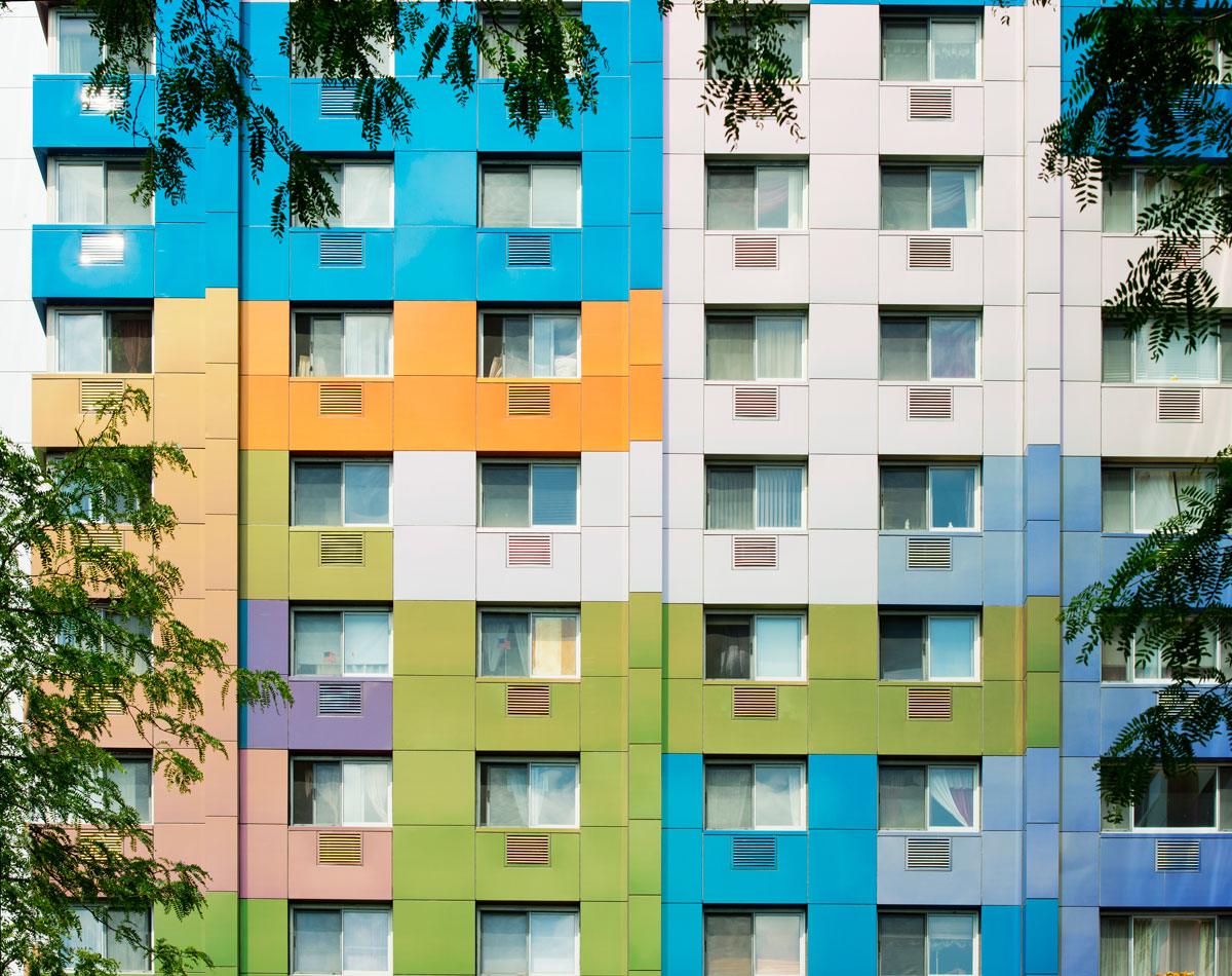 Alucobond Spectra, Paul F. Cullum Tower, Lothrop Associates, North Bergen, New Jersey, Photos by Daniel Lunghi