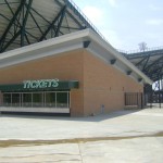 Alucobond, UNT Stadium, HKS, Texas, Photo by Daryl Shields