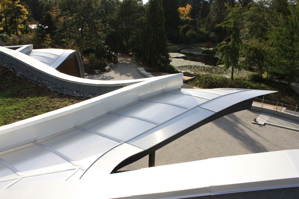 Alucobond, VanDusen Botanical Garden Visitor Centre, Perkins Will, Raymond Chan Photomedia Canada, Vancouver
