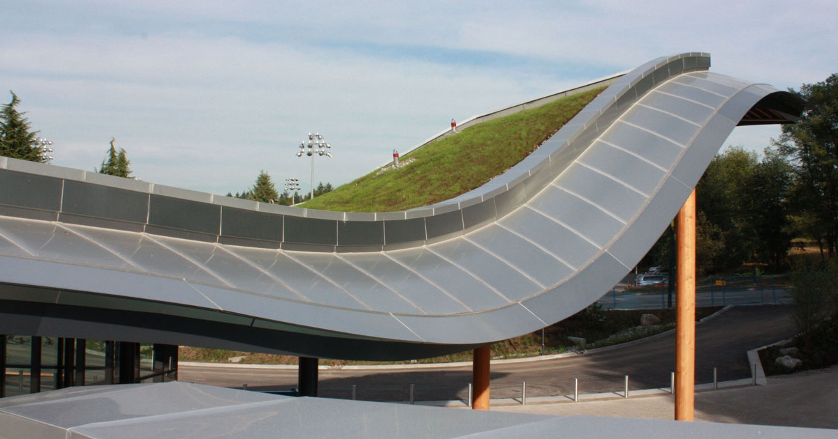 Alucobond, VanDusen Botanical Garden Visitor Centre, Perkins Will, Raymond Chan Photomedia Canada, Vancouver