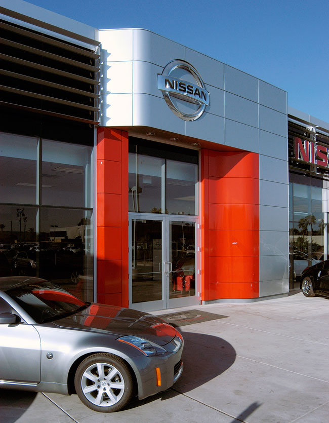 Alucobond, ABC Nissan, Phoenix, Arizona