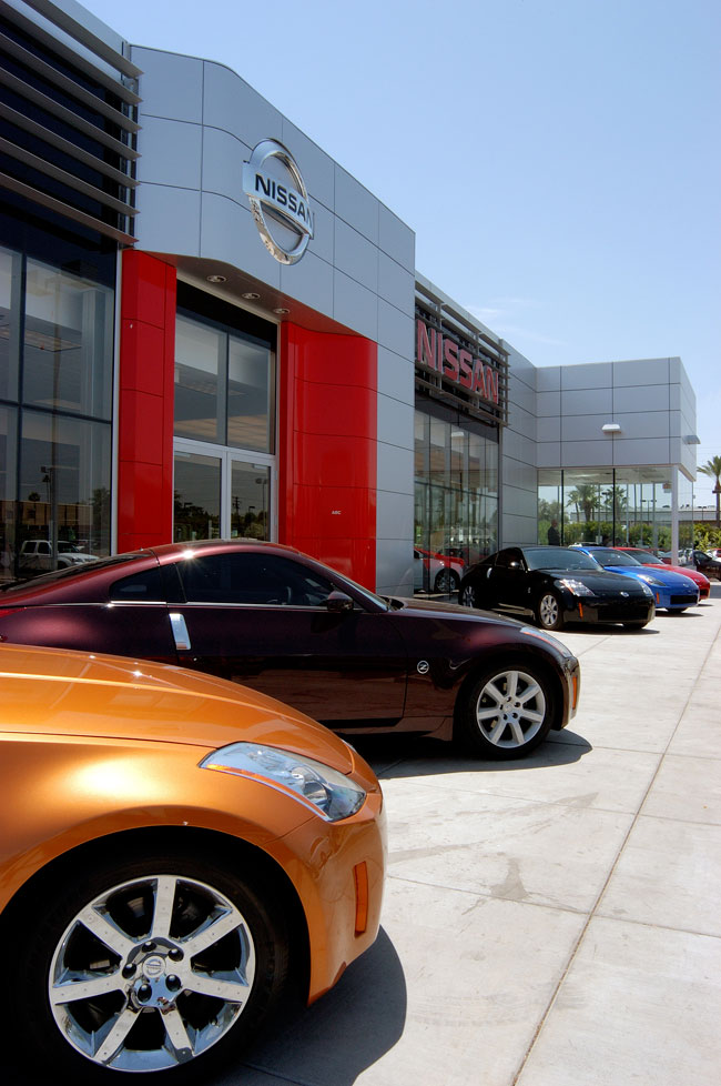 Alucobond, ABC Nissan, Phoenix, Arizona