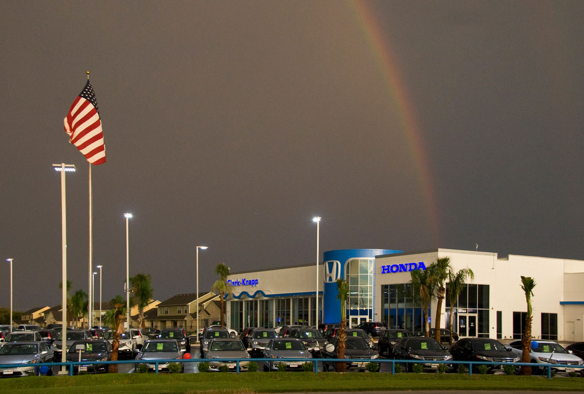 Honda Clark Knapp, Alucobond, Photography by Bob Simpson of Boultinghouse Simpson Gates Architects