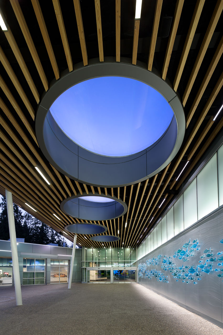 The Vancouver Aquarium Expansion, British Columbia, Musson Cattell Mackey Partnership, Keith Panel Systems, ALUCOBOND® ACM, Photography by Ema Peter