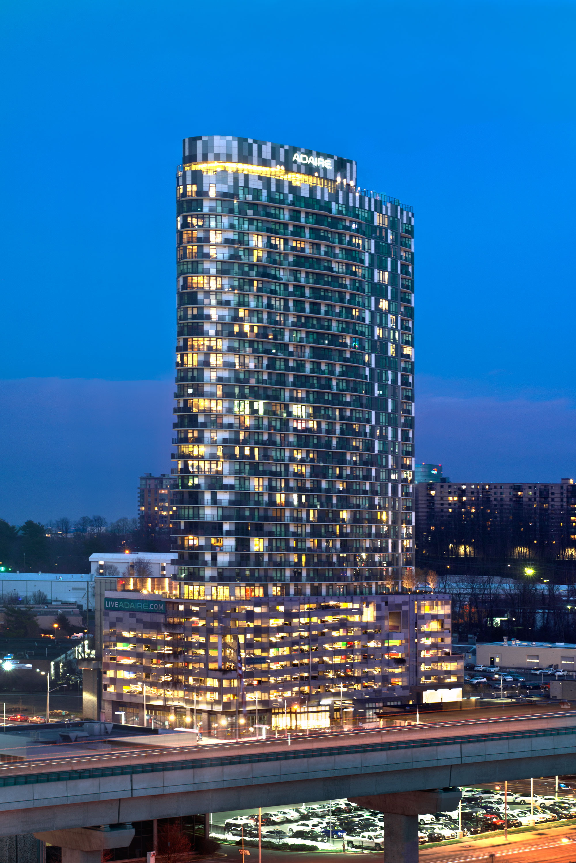 Adaire, Fairfax, Virginia, R2L Architects, LEED Gold, Custom ALUCOBOND® PLUS