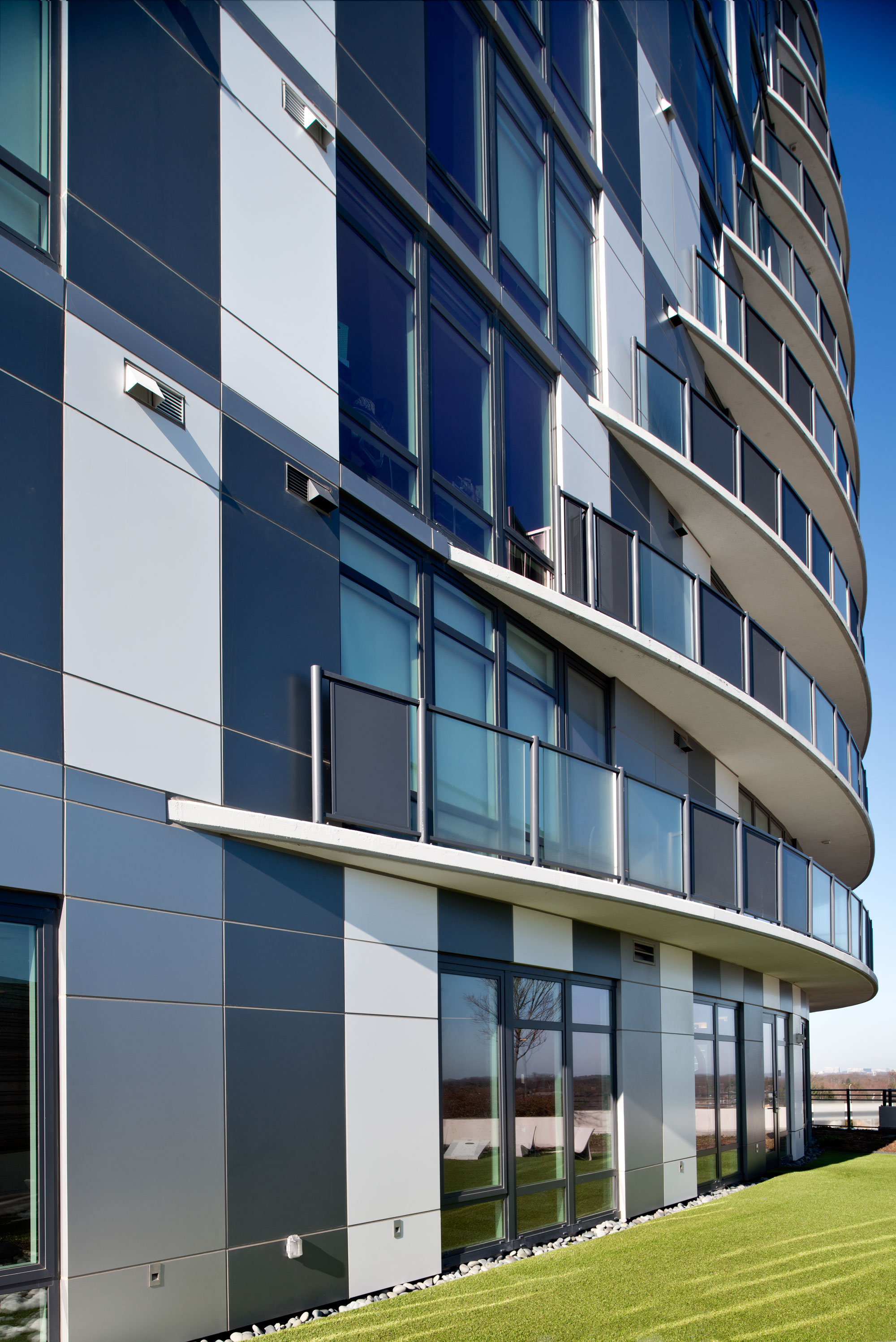 Adaire, Fairfax, Virginia, R2L Architects, LEED Gold, Custom ALUCOBOND® PLUS