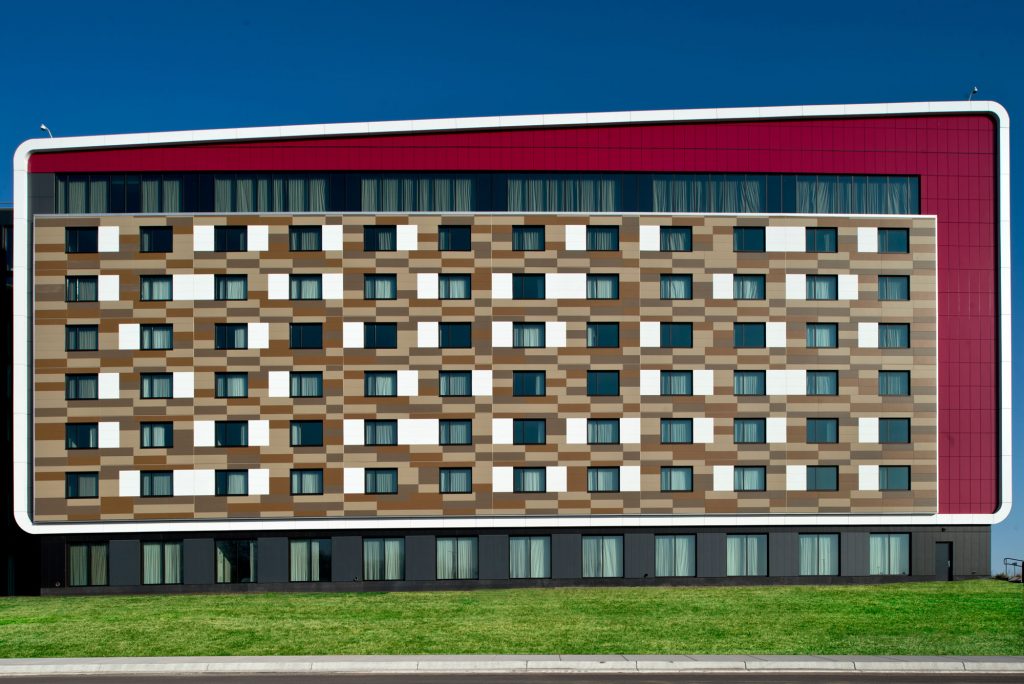 Treaure Island Resort Casino, Welch, Minnesota, RSP Architects, Custom ALUCOBOND® PLUS ACM, Photography Mark Kempf