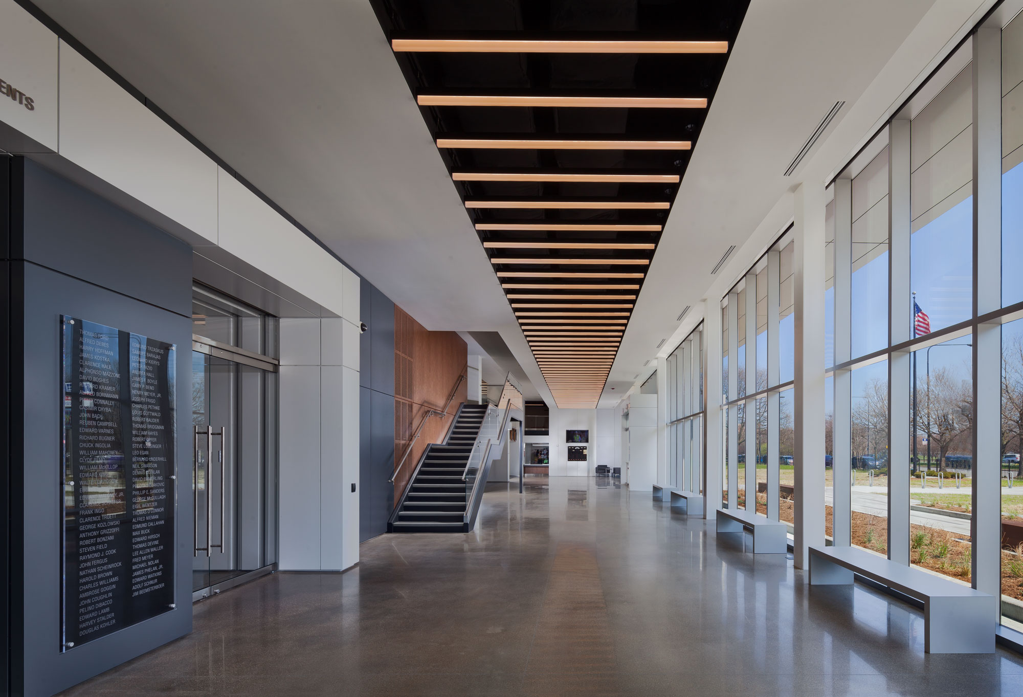 IBEW Local 134 Headquarters, Wight Company, Sobotec, Architectural Panel Systems, ALUCOBOND® PLUS, Photography Paul Schlismann